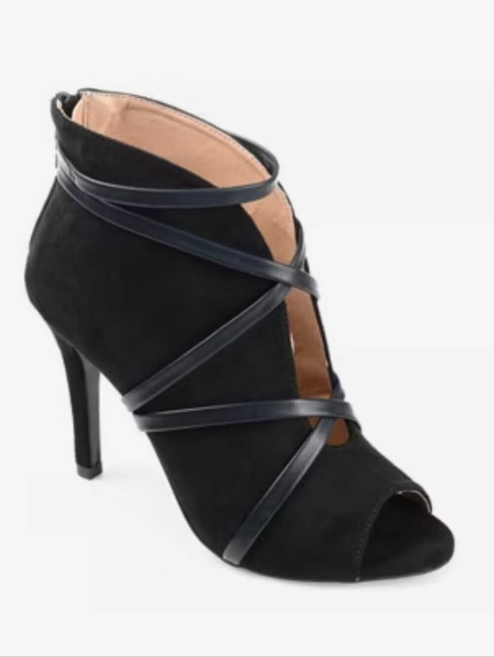 Journee Samara Bootie Black Size 9 WIDE